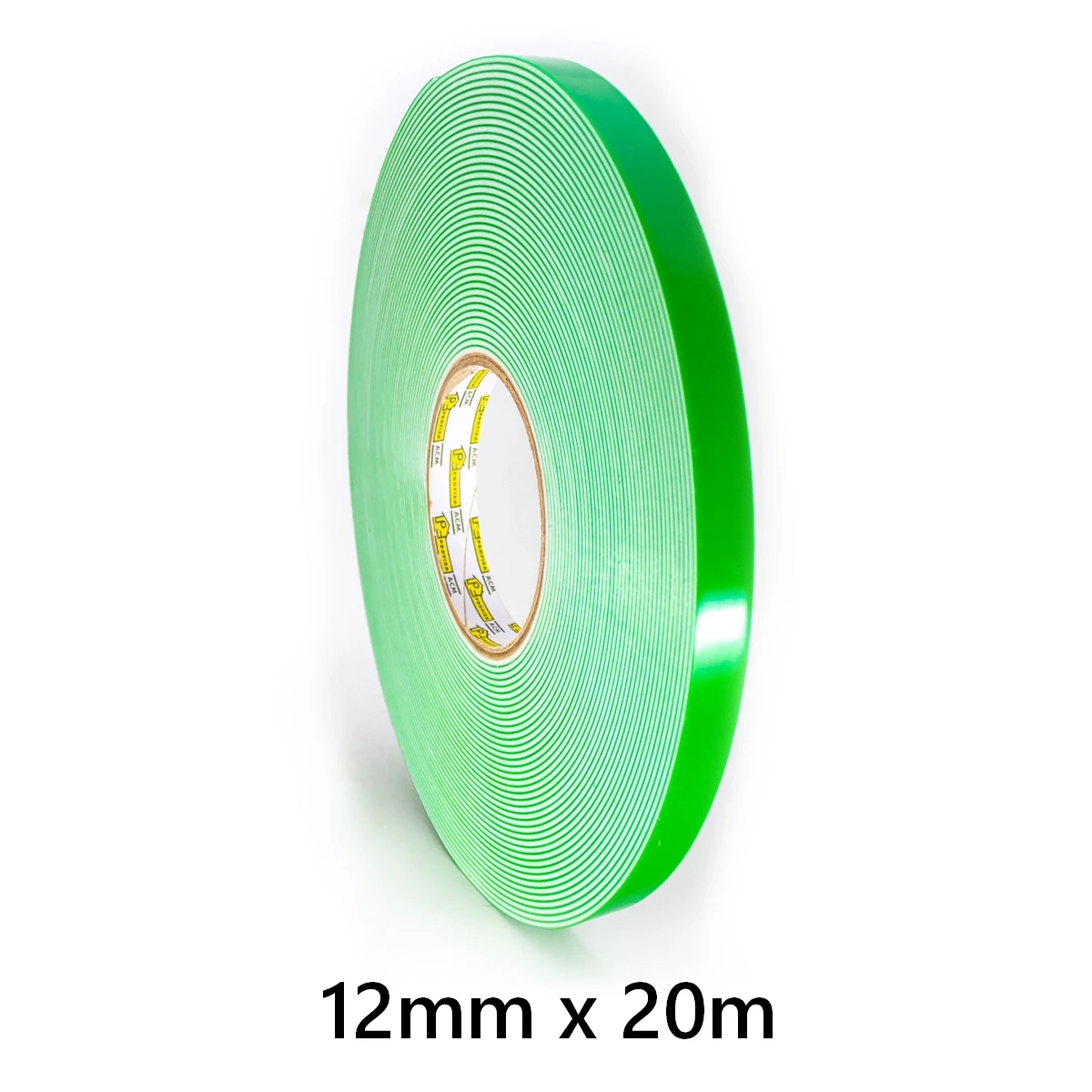 Fita Dupla Face Branca 1.1mm - 12mm x 20m