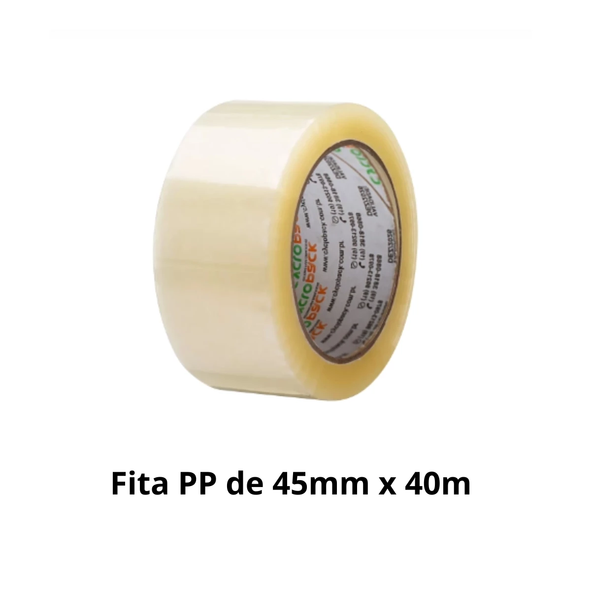 Fita para embalagem 45mm x 40m