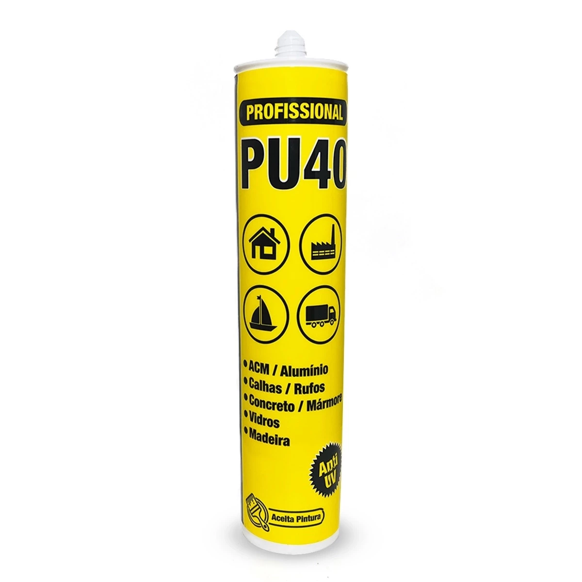 Selante PU40 Profixa Preto