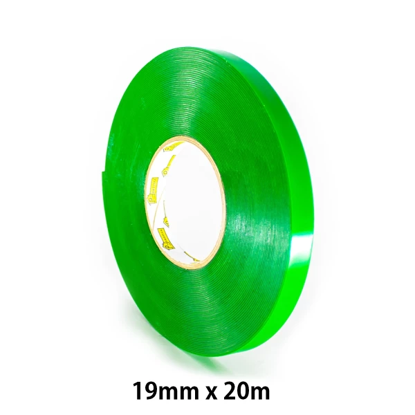 Fita Dupla Face Profixa Transp. 0.9mm - 19mm x 20m