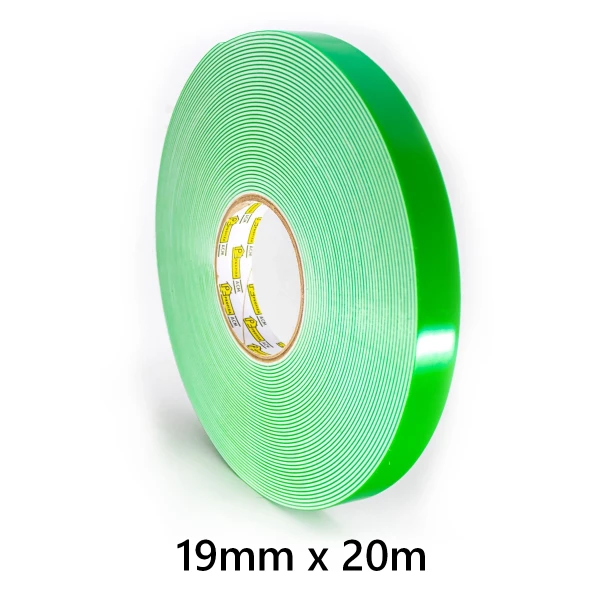 Fita Dupla Face Branca 1.6mm ACM 19mm x 20m