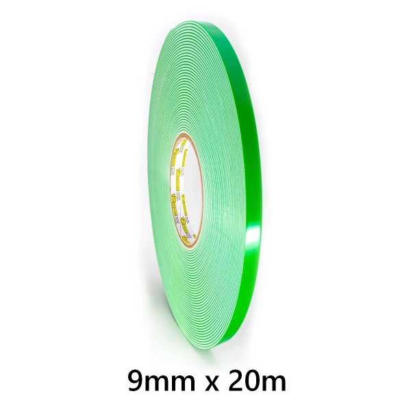 Fita Dupla Face Branca 1.1mm - 9mm x 20m