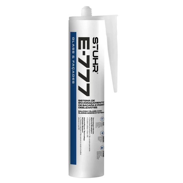 Selante para envidraçamento de sacada Stuhr E-777 incolor