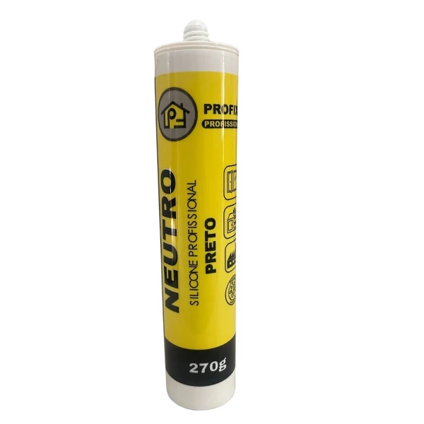Silicone Neutro Profixa Preto