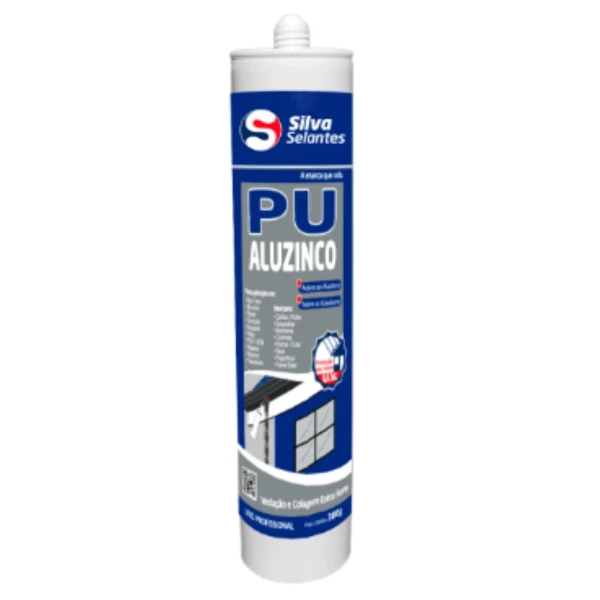 Selante PU Aluzinco Cinza