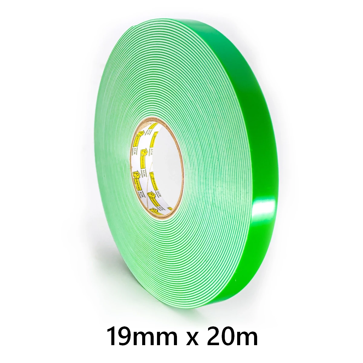 Fita Dupla Face Branca 1.6mm ACM 19mm x 20m